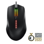 Cherry MC-2.1 optički ergonomski gaming RGB miš, USB, crni