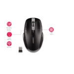 Cherry MW-2310 2.0 bežični optički miš, crni1